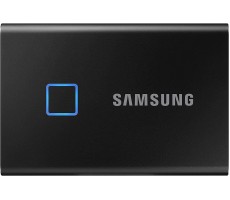 External SAMSUNG SSD | T7 ( 1TB  )Touch with Finger Print (Black) 
