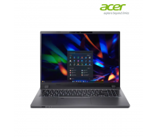 Laptop Acer Travelmate | TMP216- Black [ i7-1355U/8GB /512GB PCIE /16" FHD+ /DOS ]