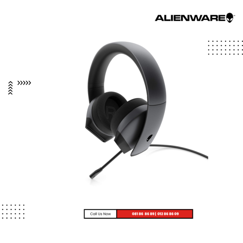 HeatSet Dell | Alienware 510H 7.1 Gaming Headset AW510H - Dark Side of the Moon - SnP