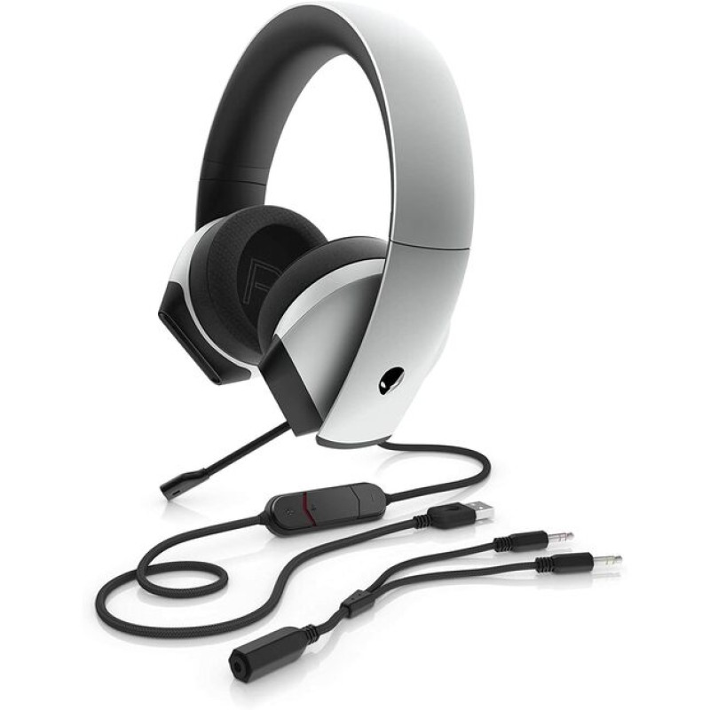 HeatSet  Dell | Alienware 510H 7.1 Gaming Headset AW510H - Lunar Light - SnP