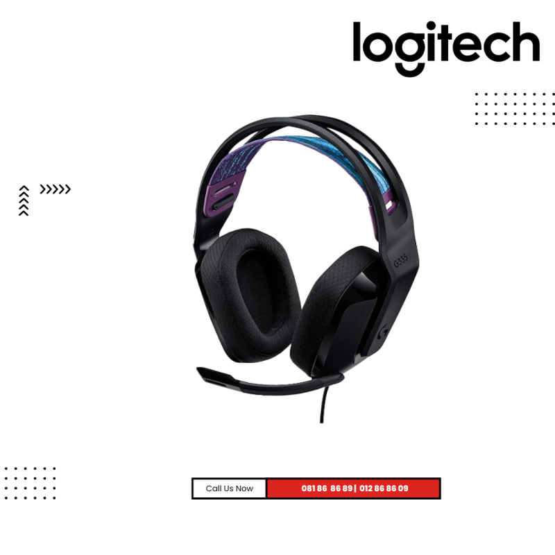 Headset Logitech | G335 Wired Gaming - BALCK