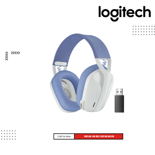 Headset Logitech | G435 Lightspeed Gaming   ( Wireless + Bluetooth ) White