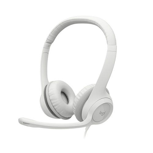 Headsets Logitech | H390 USB Computer Headset - OFF-WHITE - APANZ-122