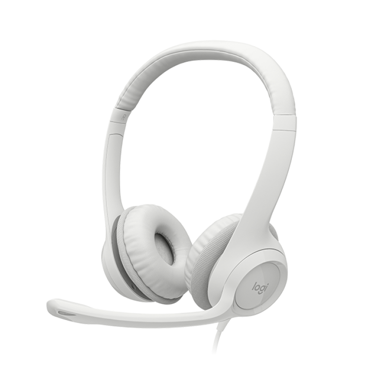 Headsets Logitech | H390 USB Computer Headset - OFF-WHITE - APANZ-122