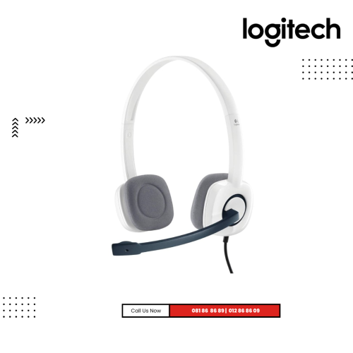 Headsets Logitech | Stereo H150 - (  White -/Blue )