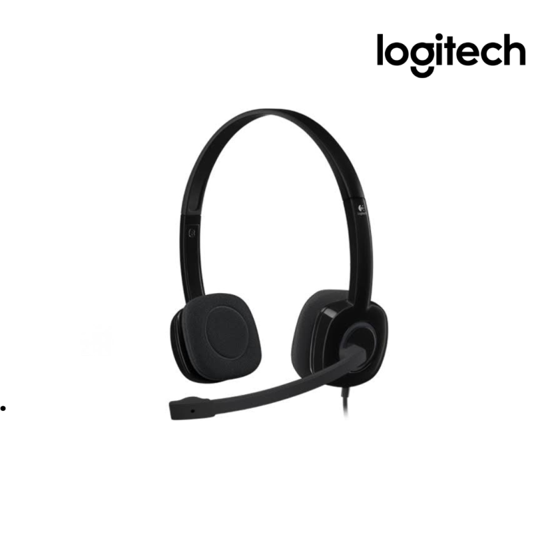 Headsets Logitech | Stereo Headset H151 -BLACK ( 981-000587 )