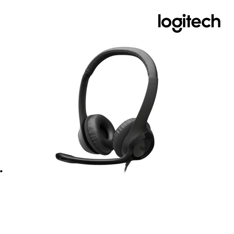Headsets Logitech |H390 USB Computer Headset - BLACK  - APANZ-122 ( 981-000485 )