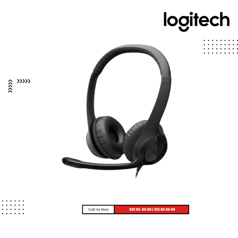 Headsets Logitech |H390 USB Computer Headset - BLACK  - APANZ-122
