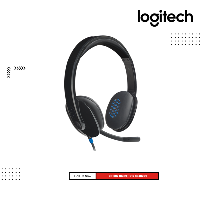 Headsets Logitech | H540 USB Computer Headset with Noise-Cancelling(981-000482)