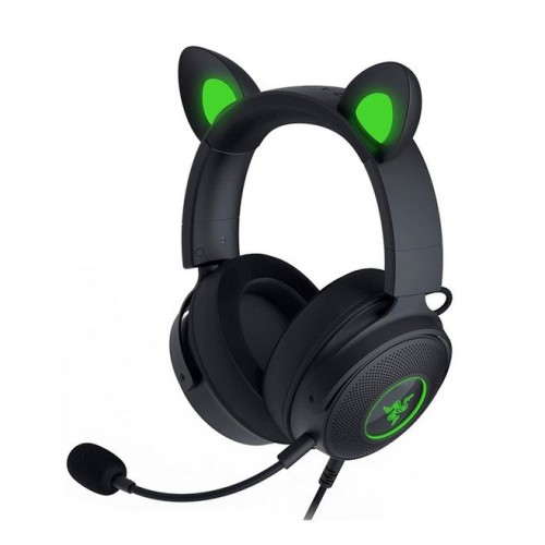 Headset Razer | Kraken Kitty V2 - USB Headset with RGB Kitty Ears - Black - FRML Packaging