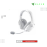 Headset Razer | Barracuda X -( Wireless + Bluetooth) Multi-Platform Gaming and Mobile t - Mercury White - FRML Packaging