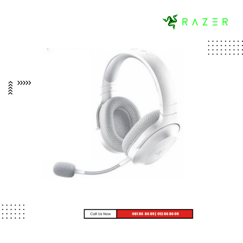Headset Razer | Barracuda X -( Wireless + Bluetooth) Multi-Platform Gaming and Mobile t - Mercury White - FRML Packaging