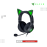 Headset Razer | Kraken Kitty V2 - USB Headset with RGB Kitty Ears - Black - FRML Packaging