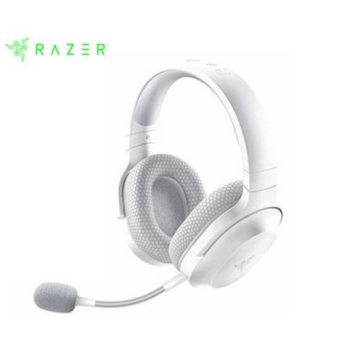 Headset Razer | Barracuda X (2022) -( Wireless + Bluetooth) Multi-Platform Gaming and Mobile t - Mercury White - FRML Packaging