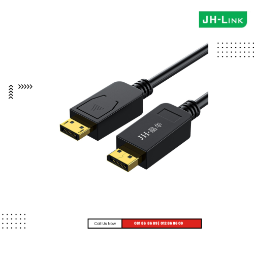 Cable DP to DP |​​ JH-Link DP to DP Cable 1080P/4K 5m (IH580H)