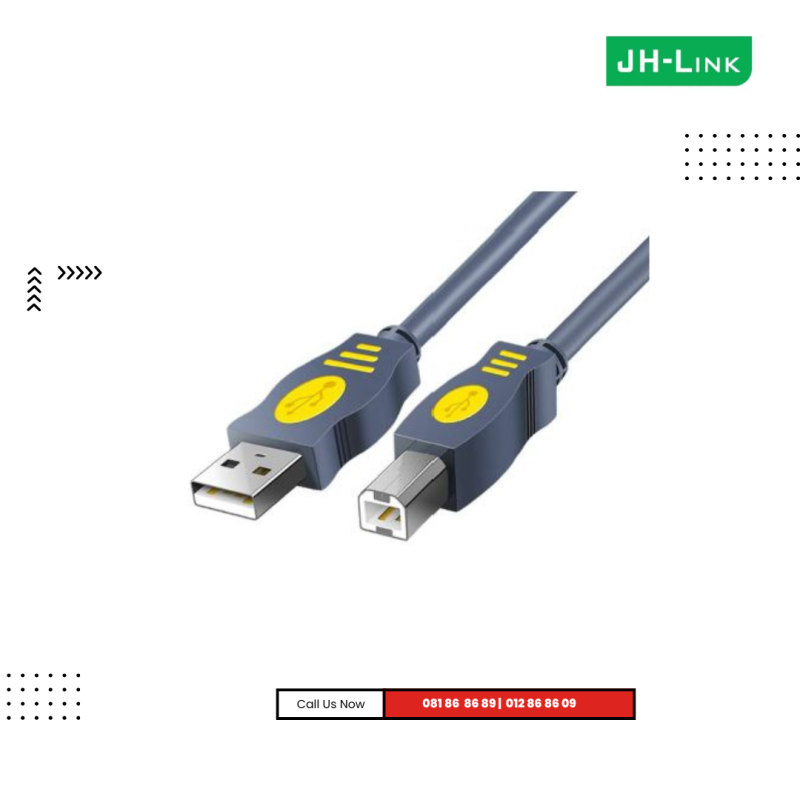 Cable USB2.0 to Printer | JH-Link -10m (IU112K)