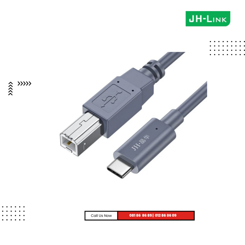 Cable Type-C to Printer  JH-Link 5m (IU123I)