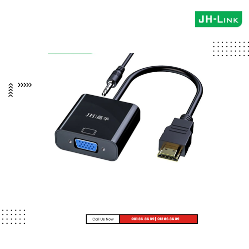 HDMI to VGA  | JH-Link HDTV  with audio Converter  (IZ137)