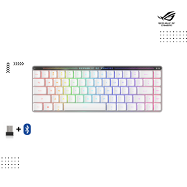 Keyboard Asus ROG | Falchion RX Low Profile ( M603) White ( Wireless + Bluetooth )