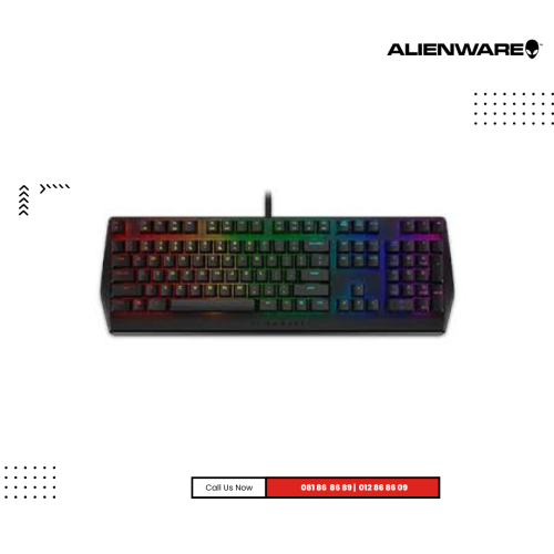 Keyborad Dell | Alienware RGB Mechanical Gaming Keyboard US English - AW410K - SnP