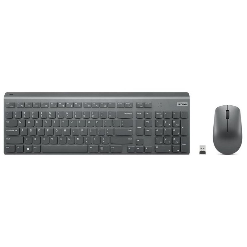 Keyborad Lenovo | Select Wireless Modern Combo (Storm Grey) - English ( 4Y50UR20864 )