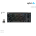 Keyboard Logitech | G PRO X TKL LIGHTSPEED Gaming Keyboard - BLACK - US - APANZ-122 ( Wireless USB )