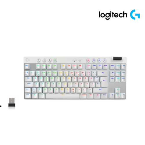 Keyboard Logitech | G PRO X TKL LIGHTSPEED Gaming  - WHITE - US - APANZ-122