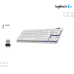 Keyboard Logitech | G PRO X TKL LIGHTSPEED Gaming  - WHITE - US - APANZ-122