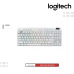 Keyboard Logitech | G PRO X TKL LIGHTSPEED Gaming  - WHITE - US - APANZ-122