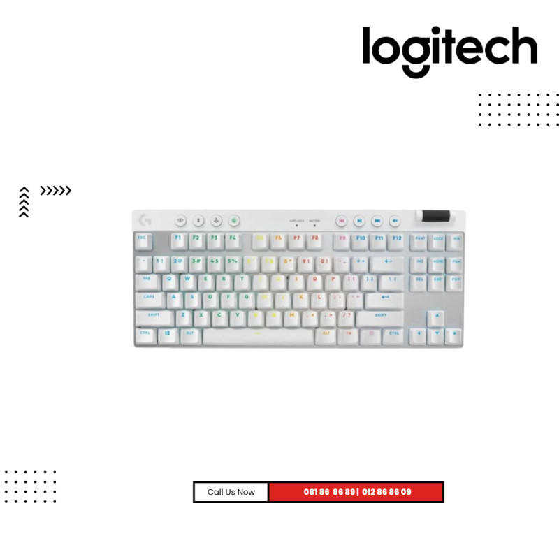 Keyboard Logitech | G PRO X TKL LIGHTSPEED Gaming  - WHITE - US - APANZ-122