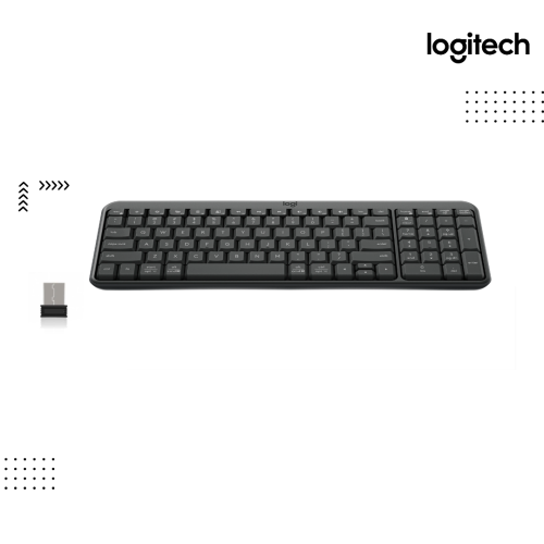 Keyboard Logitech | K250 - GRAPHITE ( Wireless USB )
