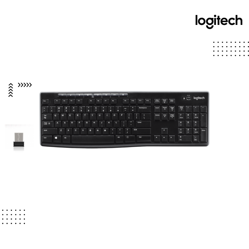 Keyboard  Logitech | K270  APANZ-122 (  Wireless USB  )