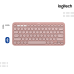Keyboard Logitech | K380s -Pebble Keys 2  ( Bluetooth ) GRAPHITE,LILAC