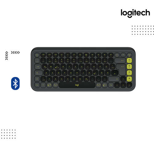 Keyboard Logitech | K380s -Pebble Keys 2  ( Bluetooth ) GRAPHITE,LILAC