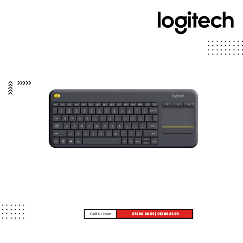 Keyboard Logitech  | K400 Plus Touch - Black - ( Wireless )