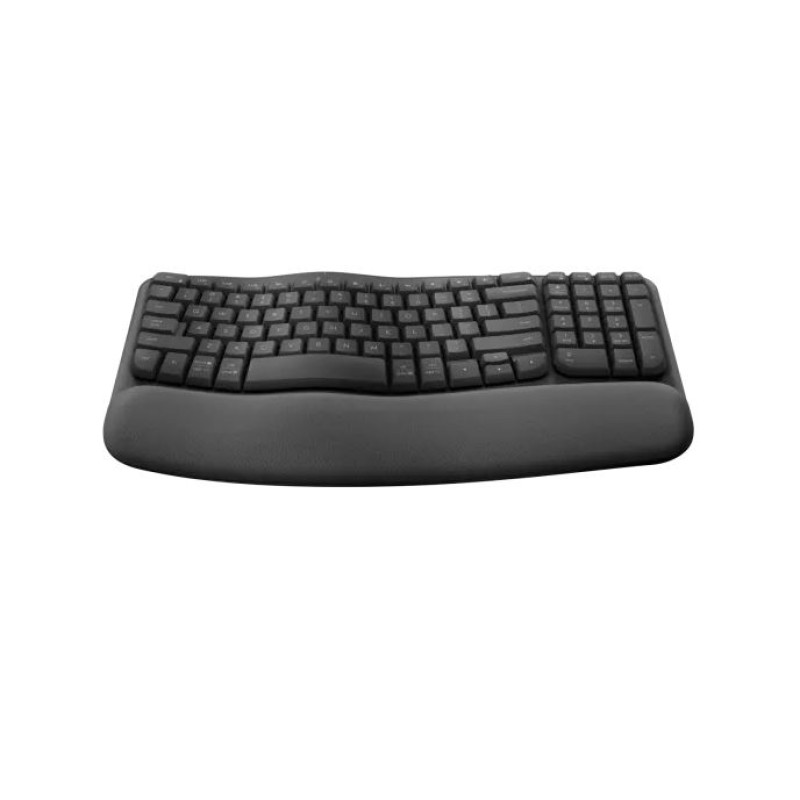 Logitech Keyboard | Wave Keys  ergonomic  - Graphite5 -Wireless