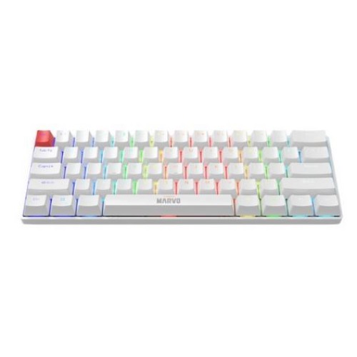 Keyboard Marvo | KG933G  Wired RGB Gaming ( Mechanical ) -White