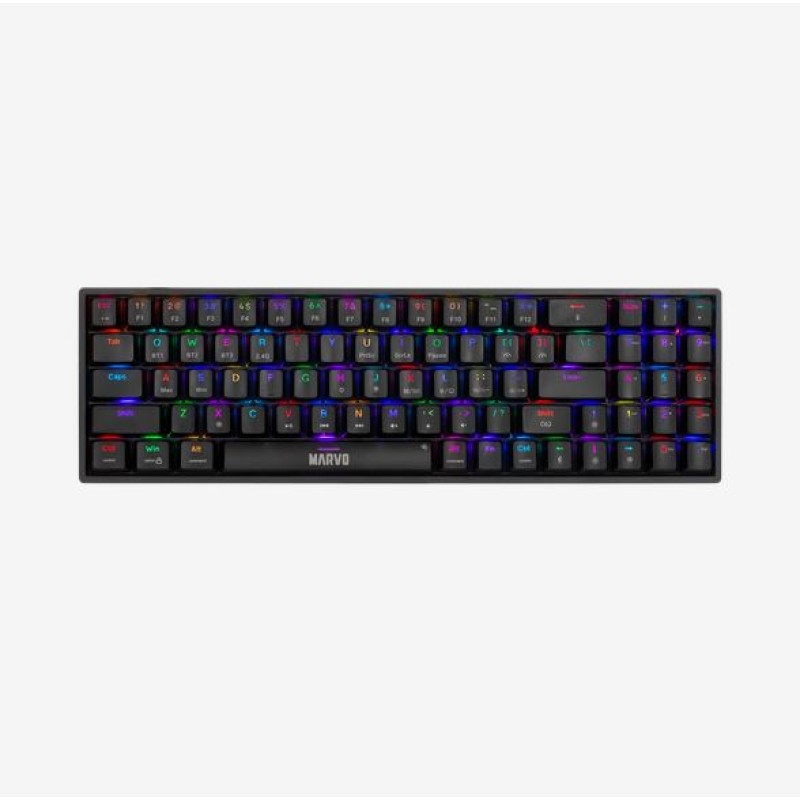 Keyboard Marvo | KG956W ( Wireless + Bluetooth )  RGB Gaming  ( mechanical)