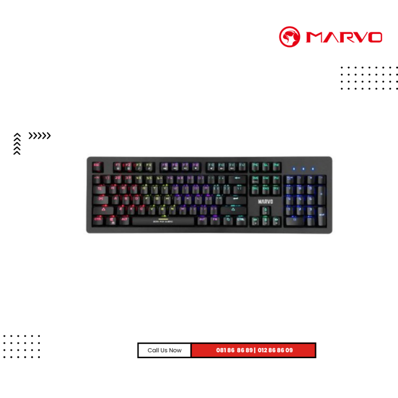 Keyboard Marvo | KG916  Wired  RGB Gaming  ( Mechanical )