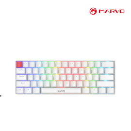Keyboard Marvo | KG933G  Wired RGB Gaming ( Mechanical ) -White