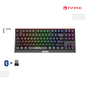 Keyboard Marvo | KG953W RGB (  Wireless & Bluetooth ) (  Mechanical )  Gaming