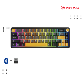 Keyboard Marvo | KG984W ( Wlireless + Bluetooth ) Gaming ( Mechanical )