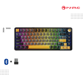 Keyboard Marvo | KG985W ( Wlireless + Bluetooth ) Gaming ( Mechanical )