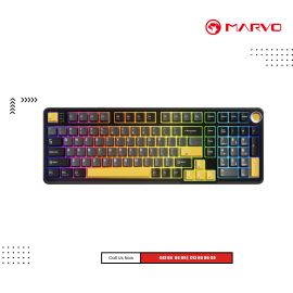 Keyboard Marvo | KG986W ( Wlireless + Bluetooth ) Gaming ( Mechanical )