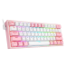 Keyboard Redragon | K616-RGB WP/Fizz Pro White/Pink, Wired , Gaming (  Bluetooth )