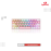 Keyboard Redragon |​ K617-R PW/Fizz Pro Pink/White, Wired Blue Switch Gaming