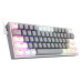 Keyboard  Redragon | K616-RGB GW/Fizz Pro Grey/White , Gaming 