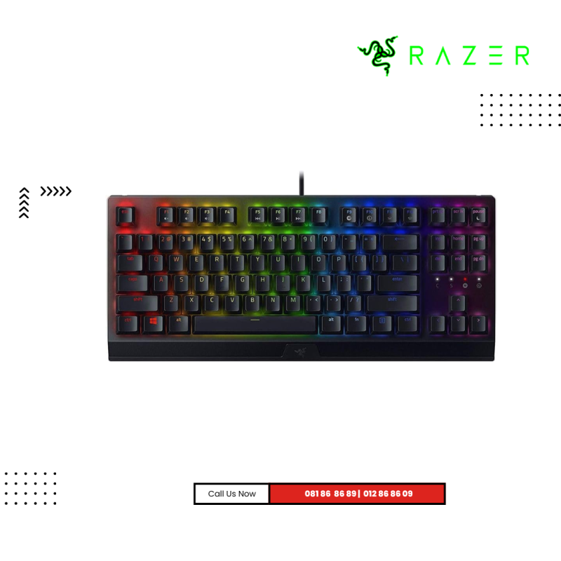 Keyboard Razer | BlackWidow V3 Tenkeyless - Mechanical Gaming - US Layout – FRML packaging