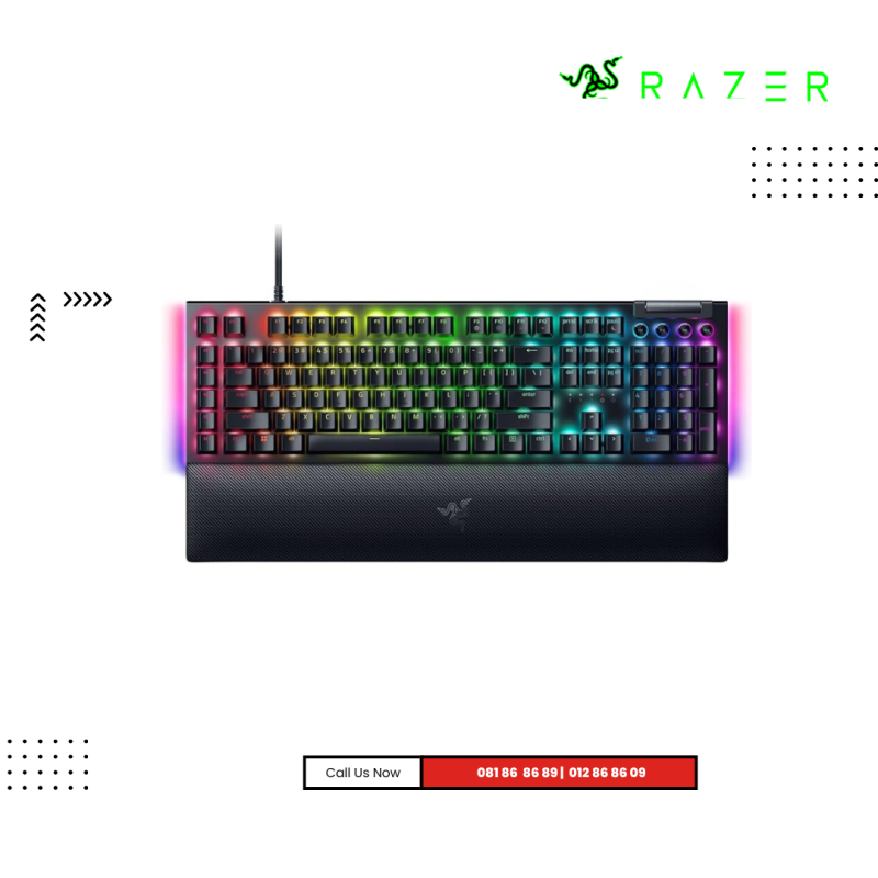 Keyboard Razer | BlackWidow V4 - Mechanical Gaming  (Yellow Switch) - US Layout - FRML