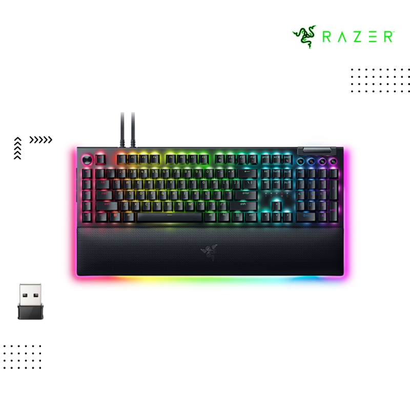 Keyboard Razer | BlackWidow V4 Pro - Mechanical Gaming (Yellow Switch) - US Layout - FRML  - ( Wireless  )